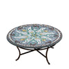Ojai Valley Round Coffee Table Espresso Frame