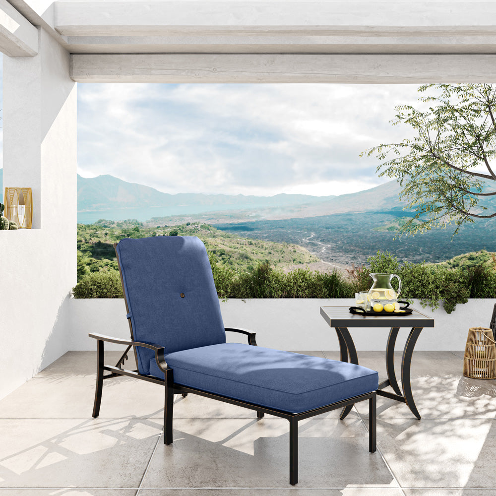 Olympia 2 Piece Chaise Lounge Set by Agio Aluminum Set Today's Patio