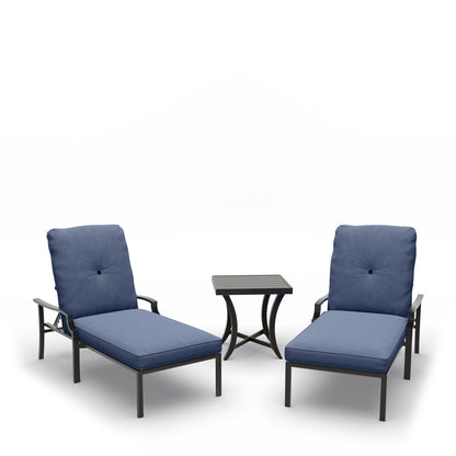 Olympia 3 Piece Chaise Lounge Set
