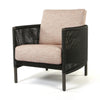 Orleans Club Chair Brushed Clay Cushions Smoke Finish