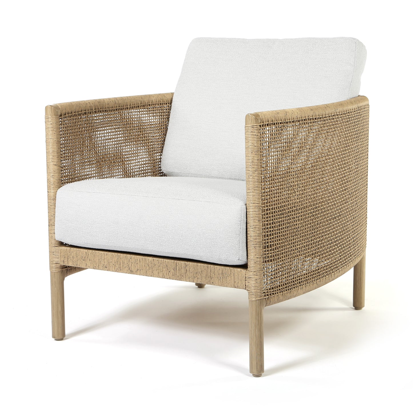 Orleans Club Chair Nurture Pebble Cushions Flax Finish, image 13