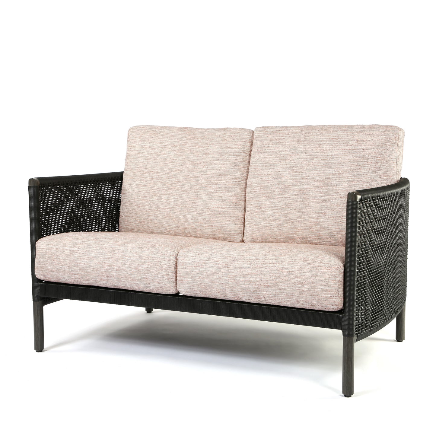 Orleans Loveseat Brushed Caly Cushions Smoke Finish, image 10