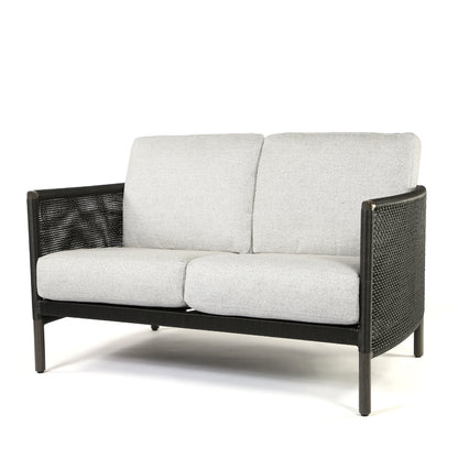 
                  Orleans Loveseat Crosshatch Vapor Cushions Smoke Finish - Image 6
                