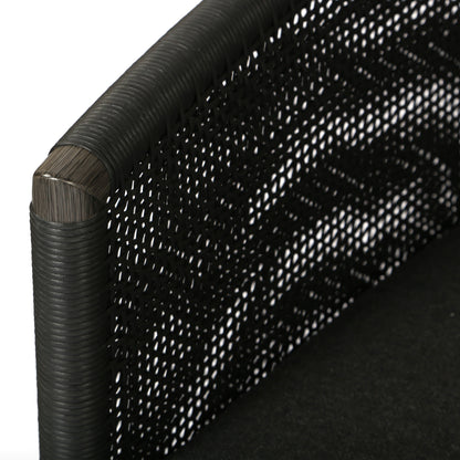
                  Orleans Loveseat Nurture Charcoal Cushions Smoke Finish Detail - Image 7
                