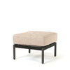 Orleans Ottoman Brushed Clay Cushion Smoke Finish