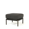 Orleans Ottoman Nurture Charcoal Cushion Smoke Finish