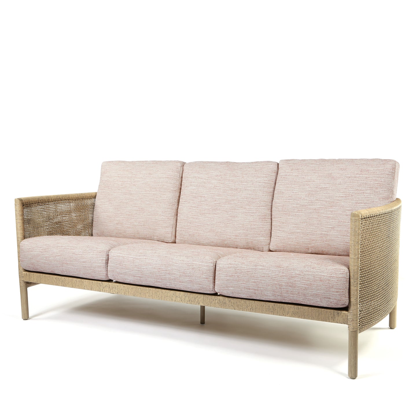 Orleans Sofa Brushed Clay Cushions Flax Finish, image 8