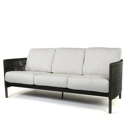 
                  Orleans Sofa Crosshatch Vapor Cushions Smoke Finish - Image 5
                