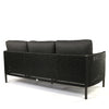 Orleans Sofa Nurture Charcoal Cushions Smoke Finish Back