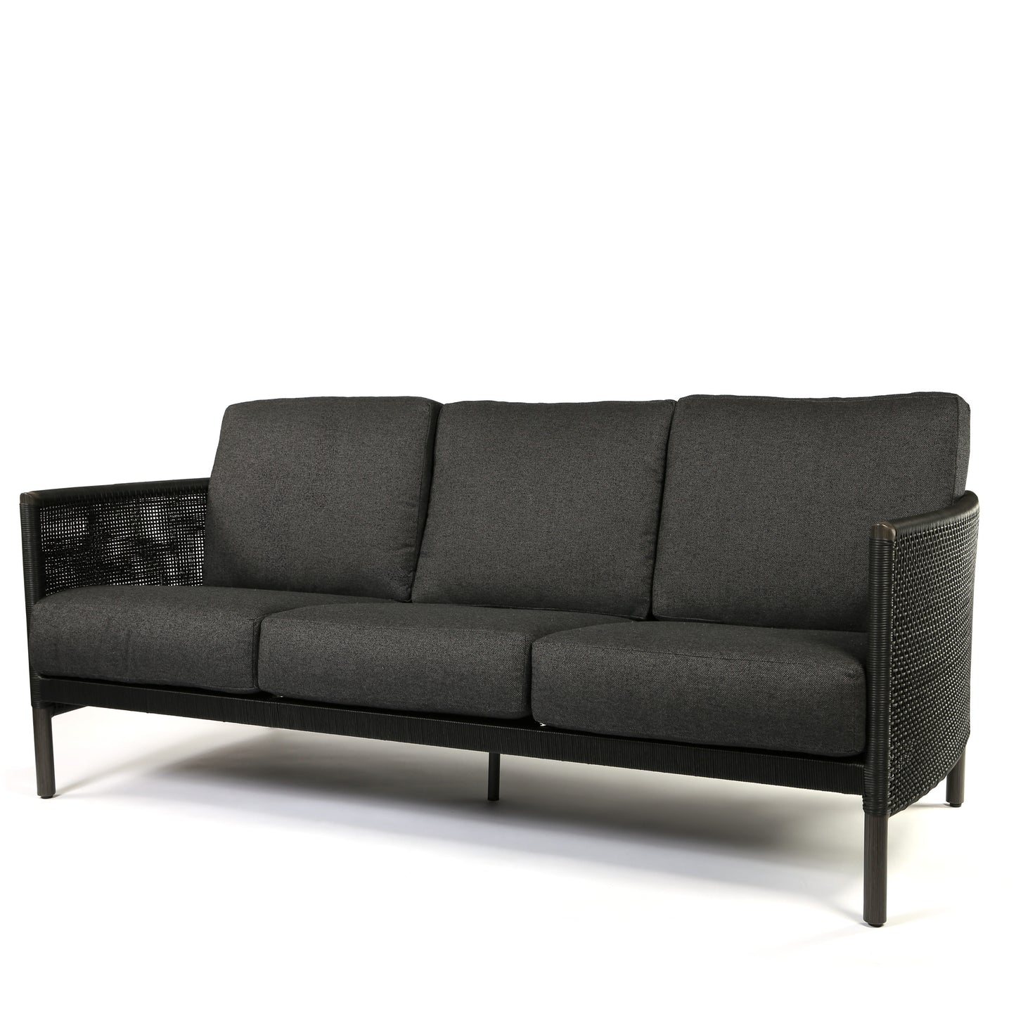 Orleans Sofa Nurture Charcoal Cushions Smoke Finish, image 11