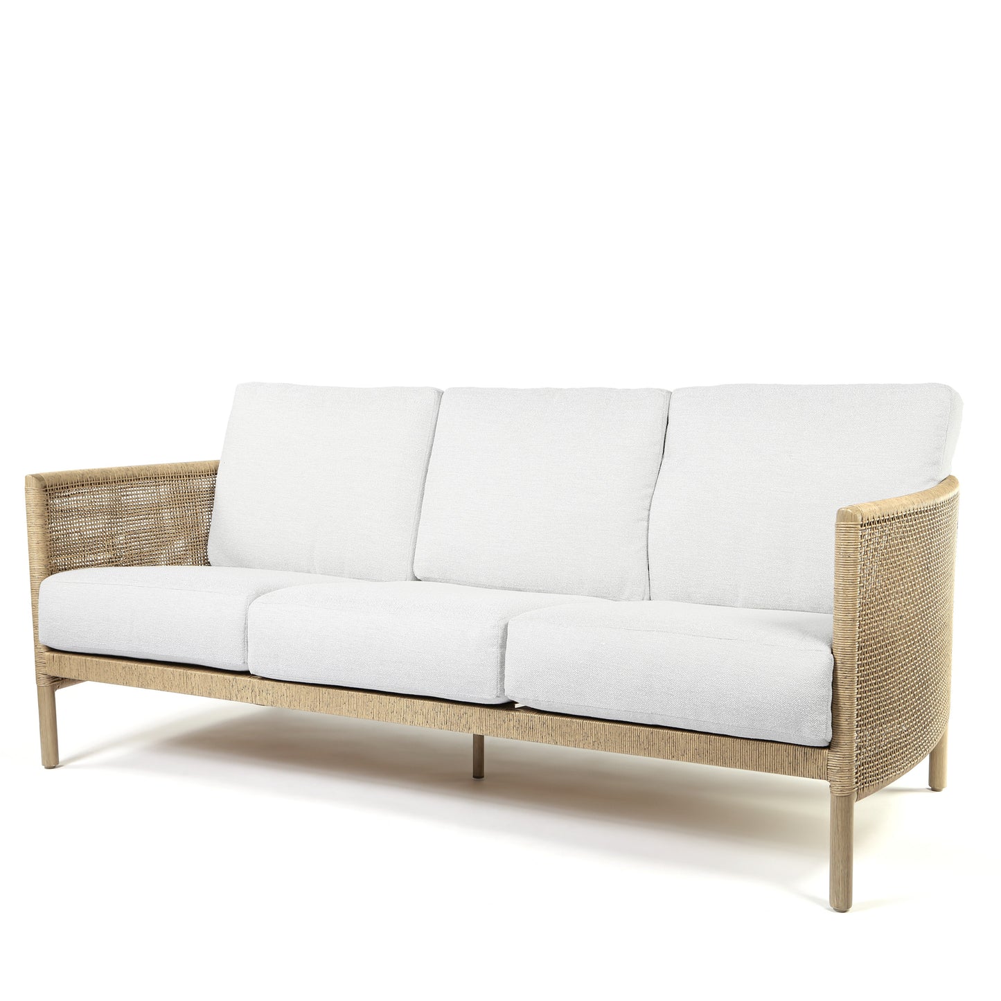 Orleans Sofa Nurture Pebble Cushions Flax Finish, image 12