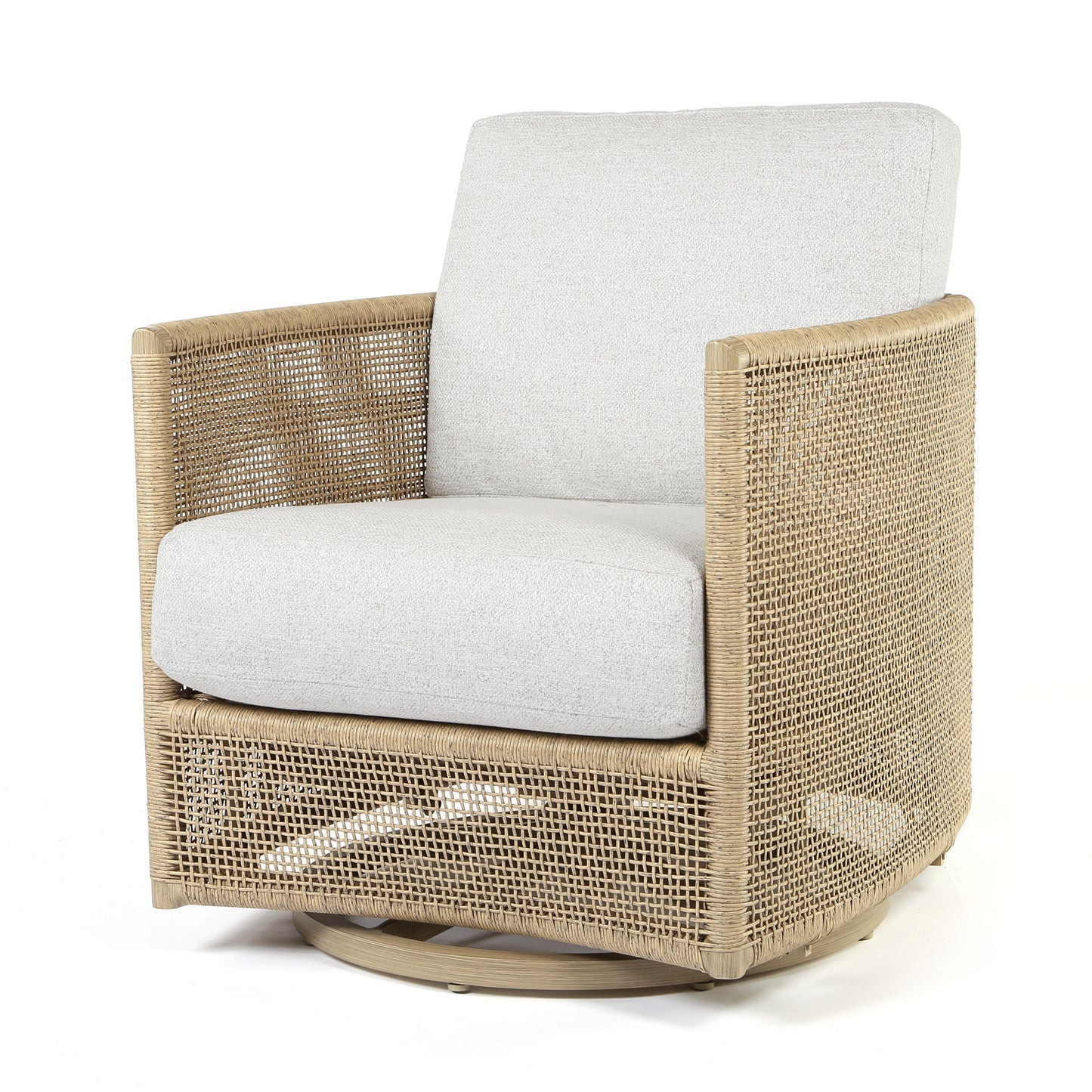 Orleans Swivel Rocker Club Chair, image 1