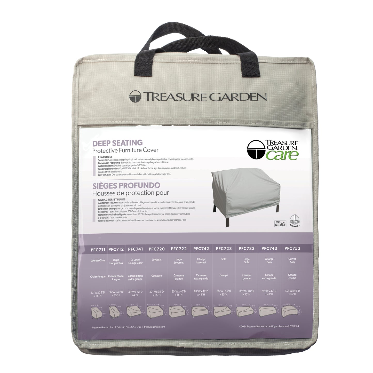 PFC720 - Loveseat Cover, image 3