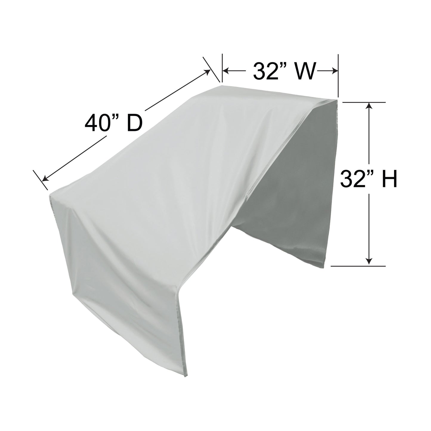 PFC401 Modular Cover Fits End Sectional Dimensions, image 2