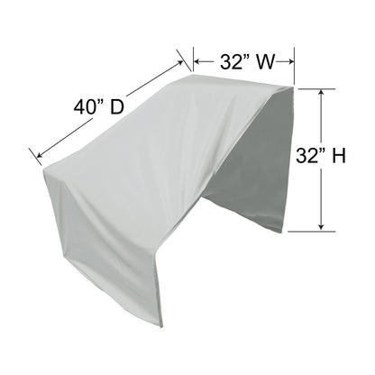 
                  PFC401 Modular Cover Fits End Sectional Dimensions - Image 2
                