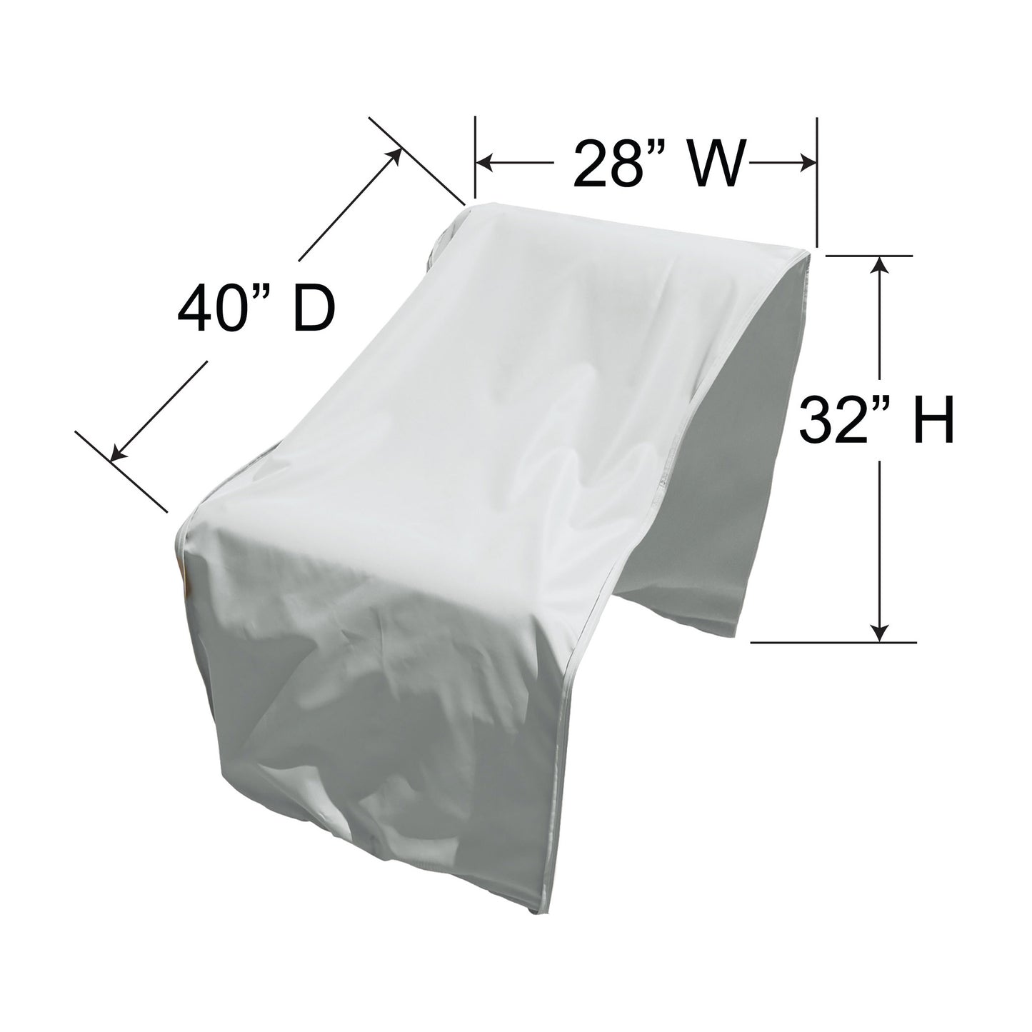 PFC402 Modular Cover Fits Middle Section Dimensions, image 2