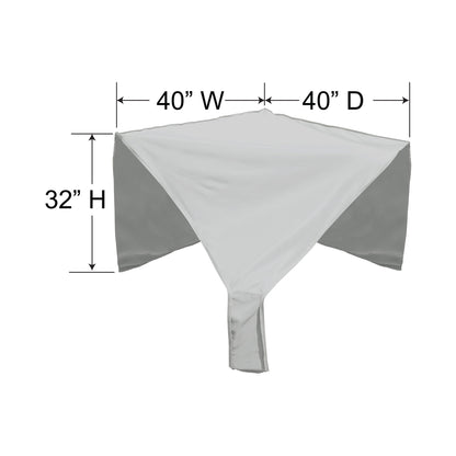 
                  PFC404 Modular Cover Fits Corner Sectional Dimensions - Image 2
                