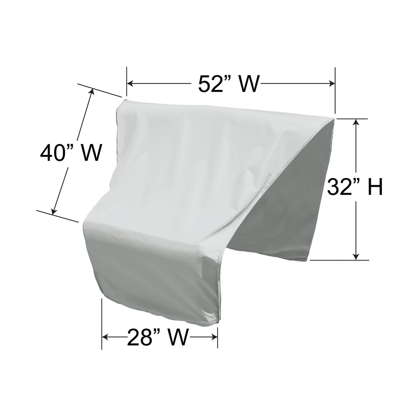 PFC406-C - Sectional Modular Wedge Cover (Center), image 2