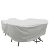 PFC596 Large OVal Rect Table and Chairs Cover