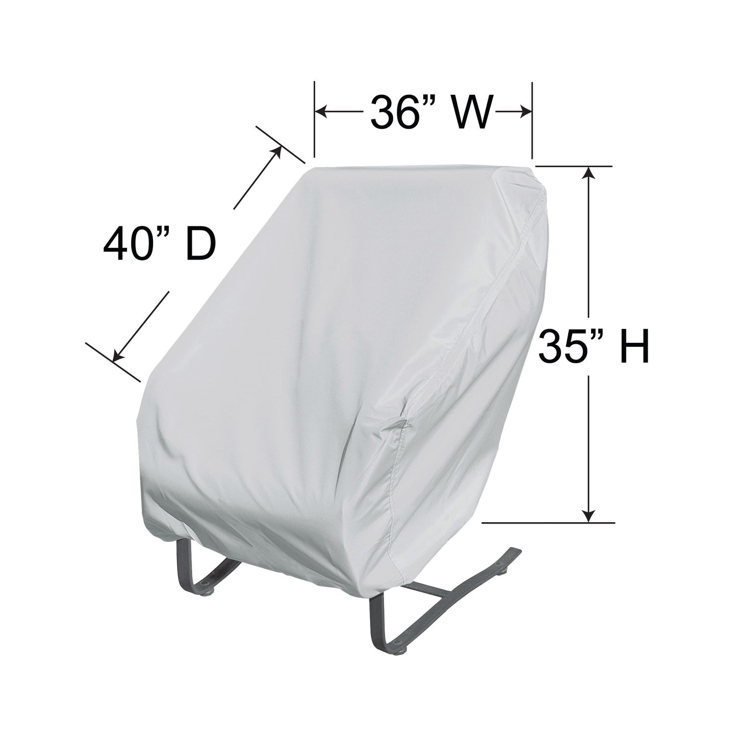 PFC712 - Large Lounge Chair Cover, image 2