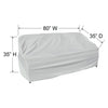 PFC723 Sofa Cover Dimensions