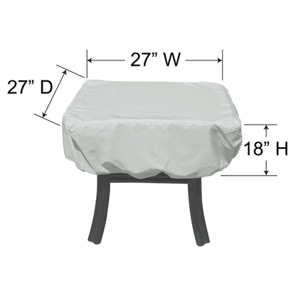 
                  PFC815 - Small Square Fire Pit / Table / Ottoman Cover - Image 2
                