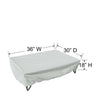PFC830 - Medium Rect Fire Pit / Table / Ottoman Cover