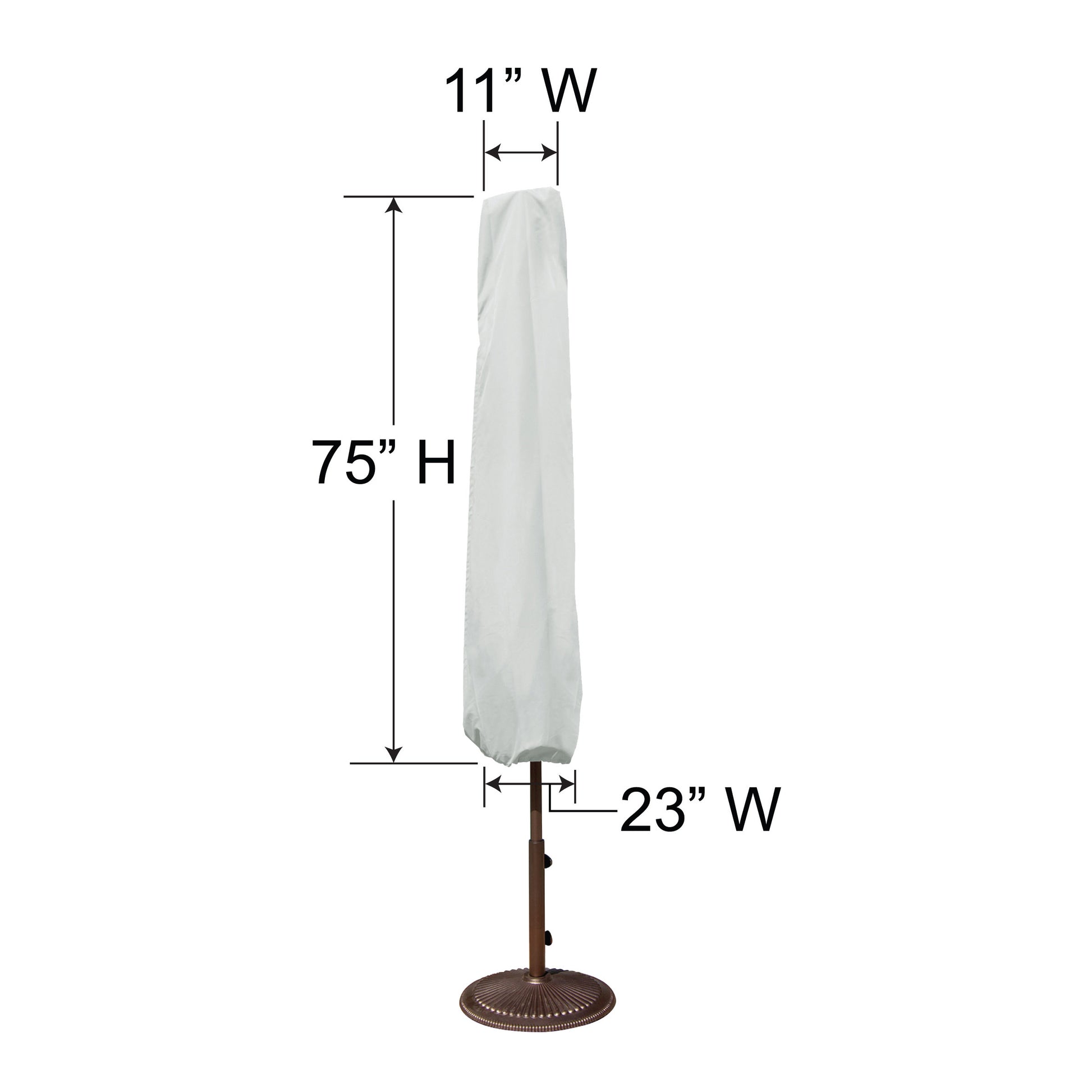 garden treasures patio umbrella cover PFC902 - X-Large Market Umbrella Cover by Treasure Garden
