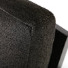 Palermo High Back Club Chair Nurture Charcoal Detail Cushions Graphite Finish