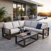 Palermo High Back Sectional Set