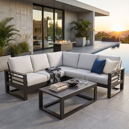 
                  Palermo High Back Sectional Set - Image 3
                