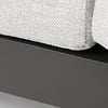 Palermo High Back Sofa Nurture Pebble Cushions Graphite Finish Detail