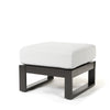 Palermo Ottoman Nurture Pebble Cushion Graphite Finish