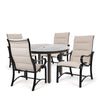 Passage Padded Sling 5 Piece Dining Set All Dining Chairs