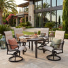 Passage Padded Sling 5 Piece Dining Set