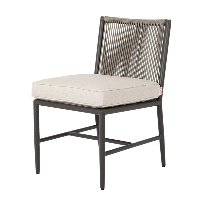 Pietra Armless Dining Chair Echo Ash, image 1