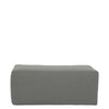 Pouf 48 Rectangular Outdoor Ottoman Side