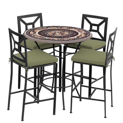 
                  Provance 42d Hight Dining w Milano Bar Chairs BK CIL - Image 37
                