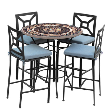 
                  Provance 42d Hight Dining w Milano Bar Chairs BK SPA - Image 39
                