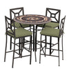 Provance 42d Hight Dining w Milano Bar Chairs ESP CIL