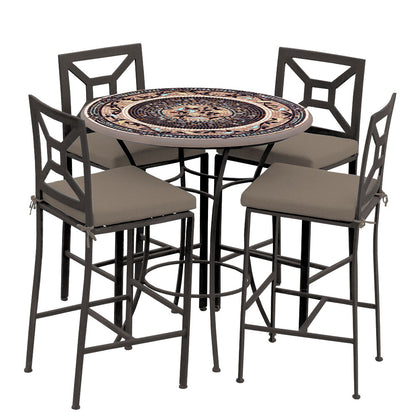 
                  Provance 42d Hight Dining w Milano Bar Chairs ESP COCOA - Image 38
                