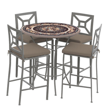 
                  Provance 42d Hight Dining w Milano Bar Chairs PEW COCOA - Image 38
                