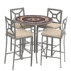 Provance 42d Hight Dining w Milano Bar Chairs PEW HB