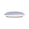 20" Square Elaine Smith Pillow  Modern Oval Ocean