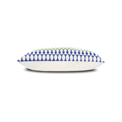 
                  20" Square Elaine Smith Pillow  Modern Oval Ocean - Image 8
                