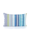 12" x 20" Elaine Smith Pillow  Modern Oval Ocean