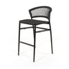 Ria Bar Side Chair Black Rope