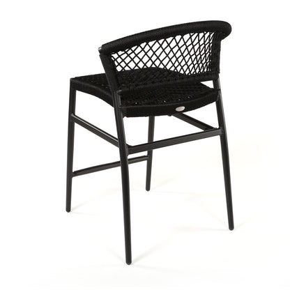 
                  Ria Counter Side Chair Black Rope Back - Image 2
                