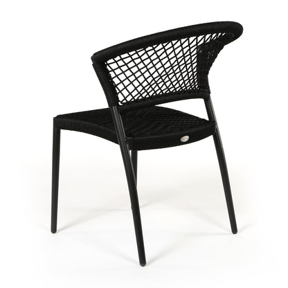 
                  Ria Dining Side Chair Black Rope Back - Image 10
                