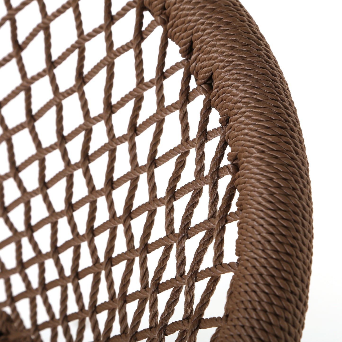 Ria Dining Side Chair Brown Rope Detail, image 4